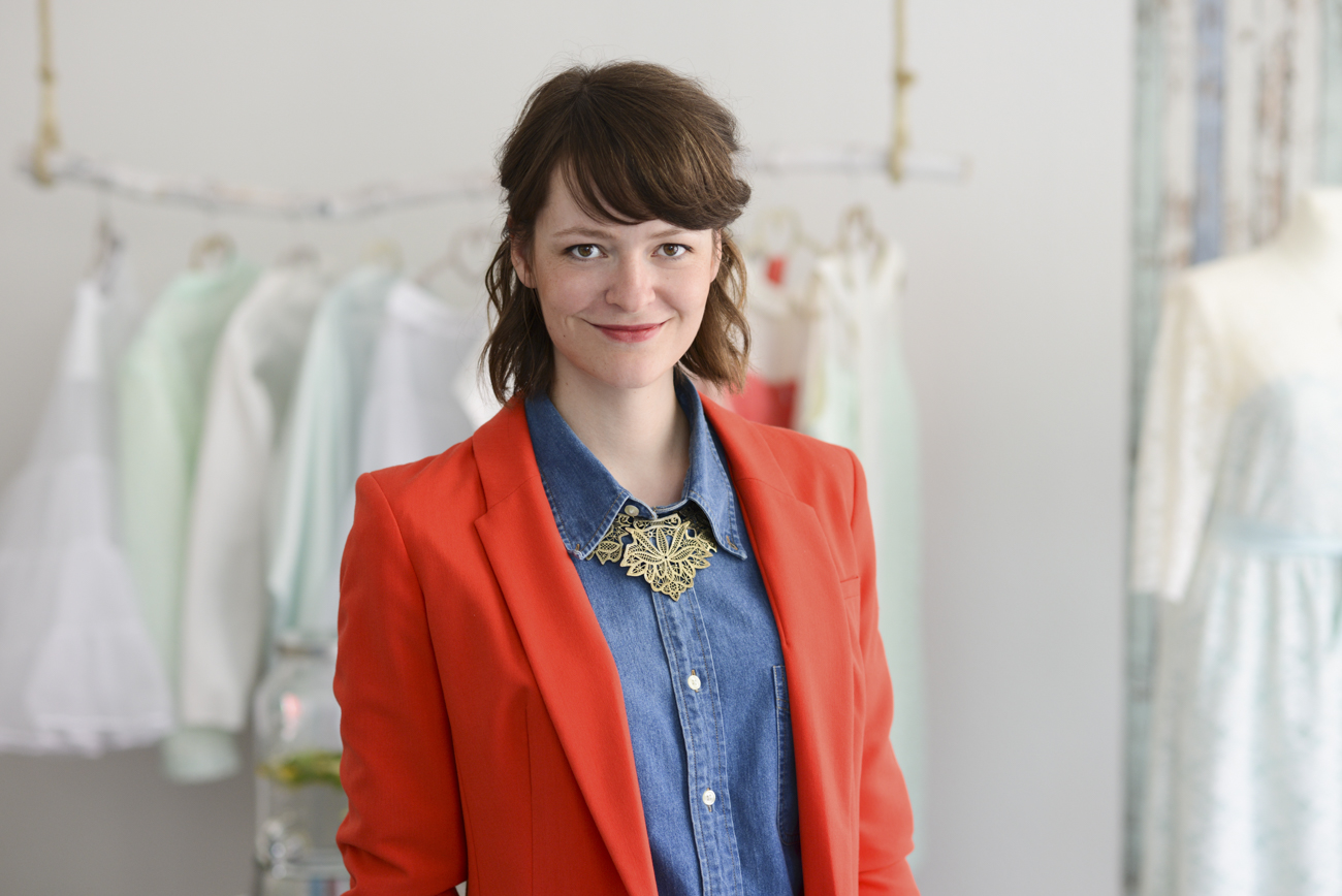 Brautmodendesignerin Laura Hertel
